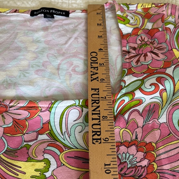 Boston Proper pull over top - 3/4 sleeve - size S - Picture 4 of 9